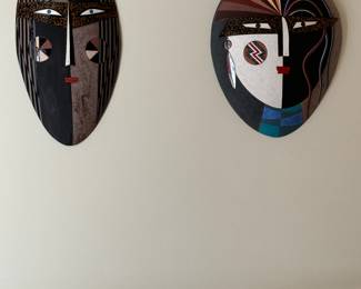 LOUIS MENDEZ NY STUDIO Pottery masks