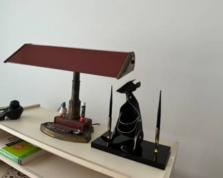 vintage desk lamp