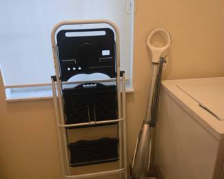 Step stool,and floor cleaner