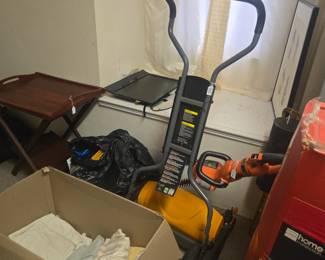 Fiscal manual push mower