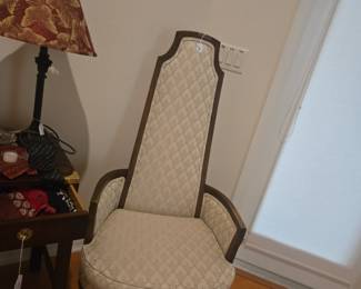 Vintage upright chair