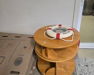 Reading book display table by Levenger.