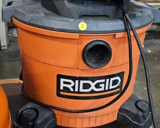 RIGID SHOP VAC