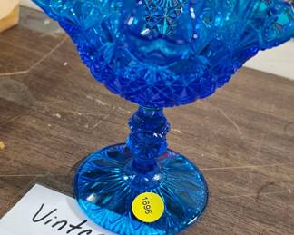 FENTON BLUE COMPOTE