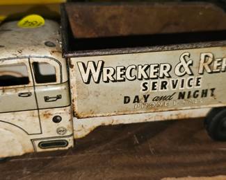 VINTAGE METAL TRUCK TOY