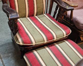 GLIDER ROCKER AND OTTOMAN