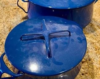 Dansk blue Dutch Ovens