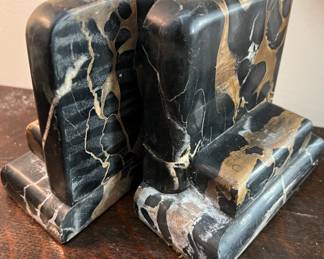 Marble bookends
