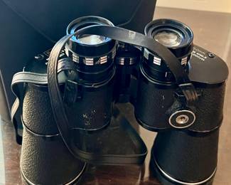 Sears binoculars with case