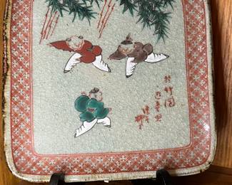 Chinese porcelain plate