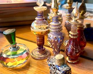 Vintage perfume bottles