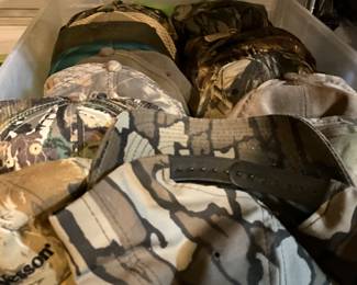 Man cave in back yard - Hats