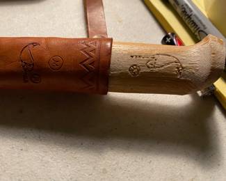 Vintage hand made filet knife 