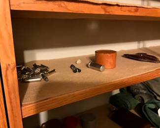 Shelf in man room
