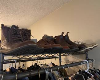 Men’s nice shirts, vests, shoes & boots