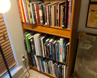 Bookshelf with books - lots more