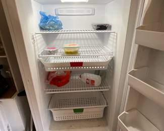 Inside storage of freezer