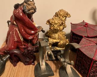 Collection on great chest in entry! 