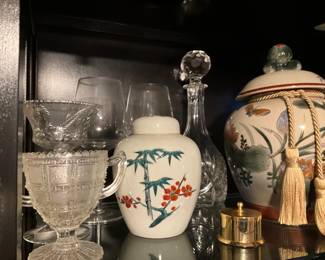 More items in China Cabinet in living room
