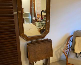TV trays, Bamboo mirror