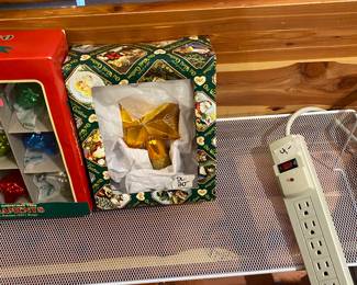 More vintage Christmas in cedar chest