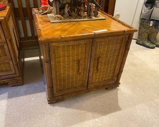 Bamboo night stand or chest