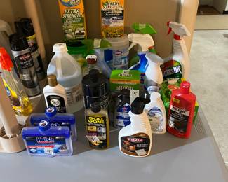 Cleaning supplies