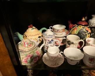 More items in China Cabinet in living room