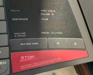 Treadmill info 