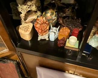 More items in China Cabinet in living room