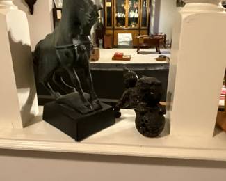 Figurine in entry foyer