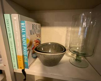 Items in dining area of kitchen