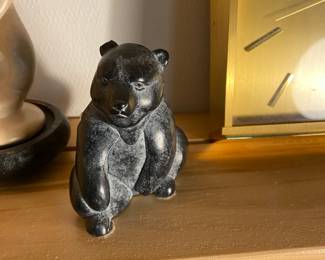 Soapstone carved bear from Vancouver BC