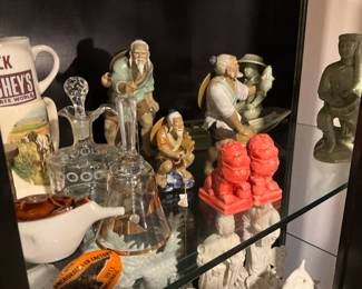 More items in China Cabinet in living room