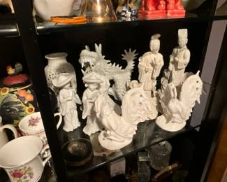 More items in China Cabinet in living room