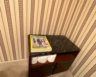 Small chest in bedroom 