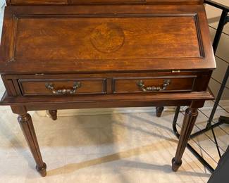 Vintage desk with pull down up 