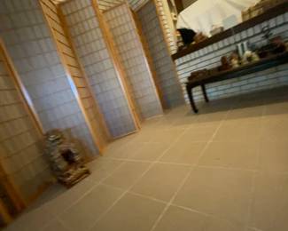 Rice paper screen - very large