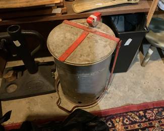 Man cave in back yard