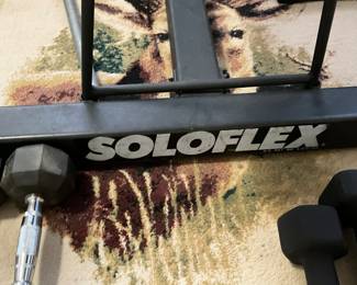 Soloflex weight bench  