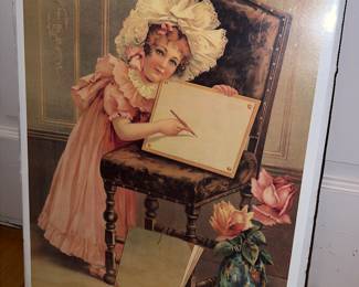 “The Young Artist” Art Print