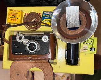 Vintage Argus Camera with accessories 