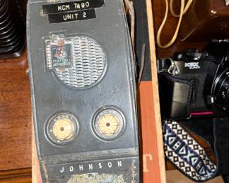 1 of 2 Johnson personal messenger walkie talkie’s