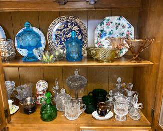 Fostoria Coin glass, Depression Glass and more!