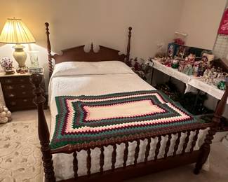 American Full Size Jenny Lind Spool Bed