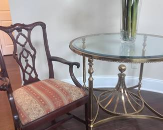 Find Quality, Brass Center, Hall Table