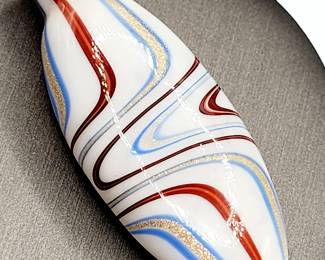 Antique glass perfume bottle