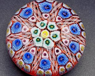 English glass paperweight 