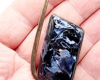 Pietersite custom made pendant 