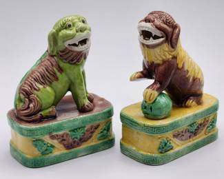 Chinese foo dogs